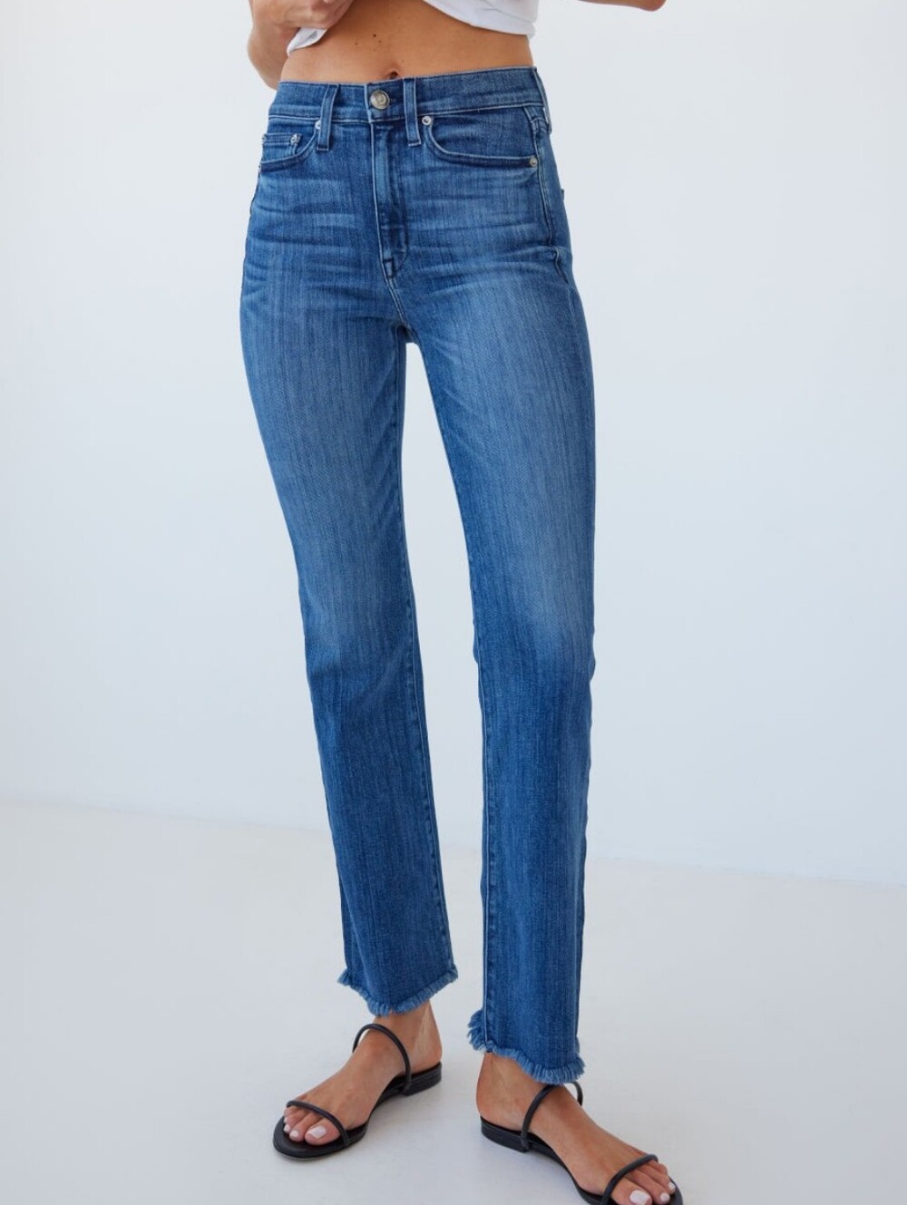 AYR The Pop High-Rise Straight Leg Women's Jeans Size 31